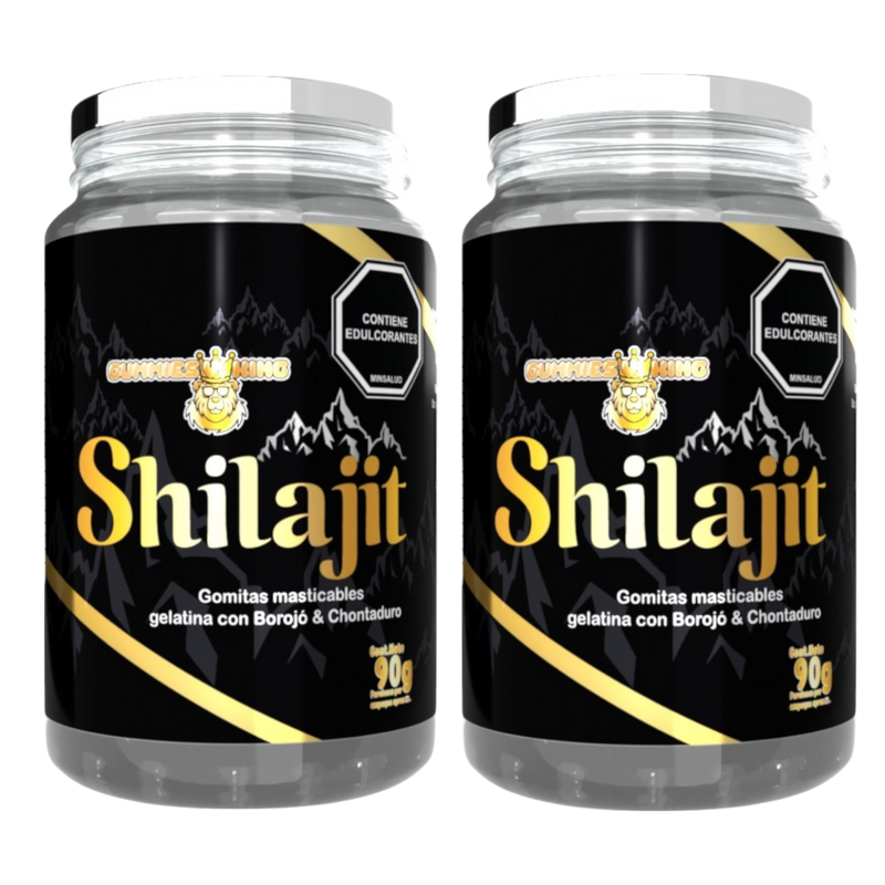 Shilajit® Gomas Puro Recomendado Importado Envase de 30 Und