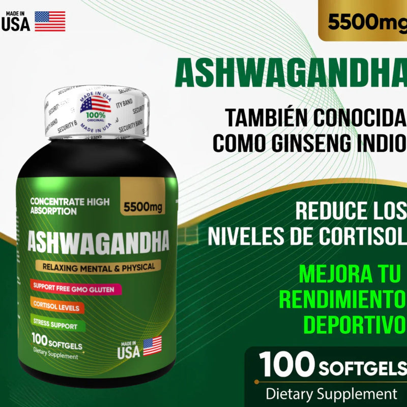 Combo PREMIUM NAD+ & Ashwagandha 💊