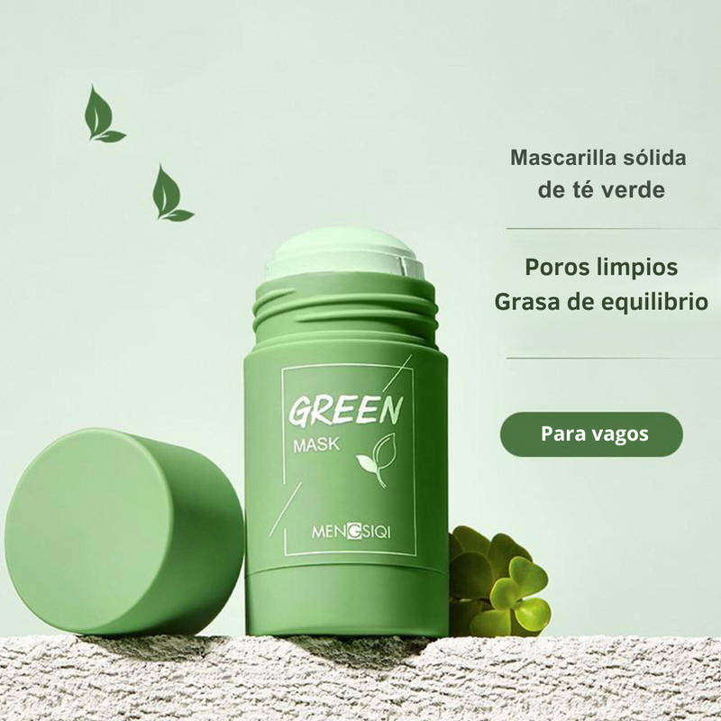 Mascarilla de Té Verde en Barra Arcilla MEIDIAN GREEN: Hidratación y Equilibrio para tu Piel